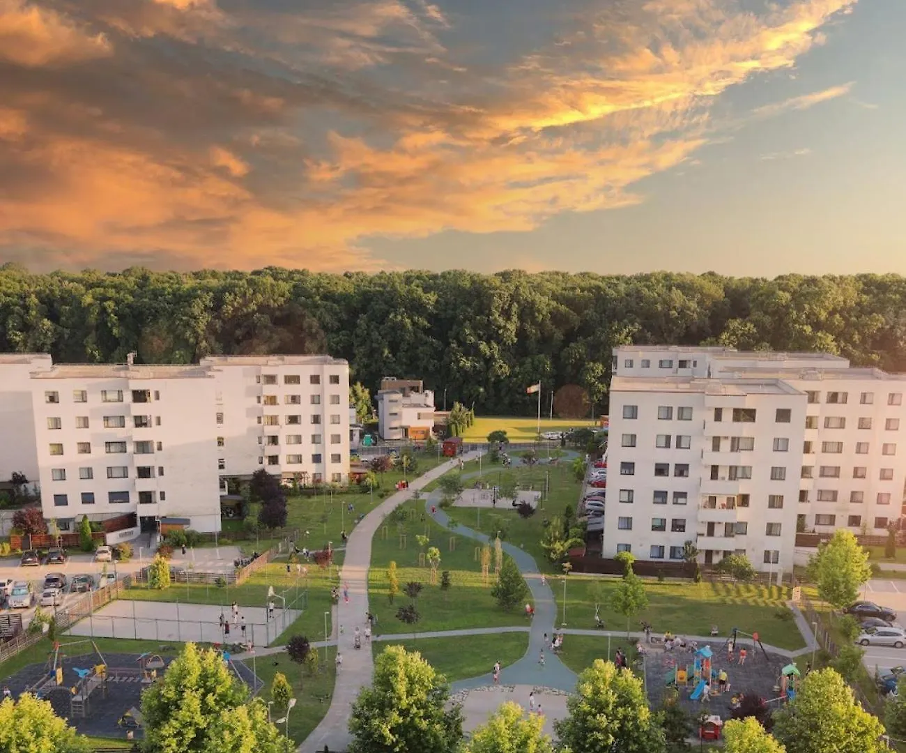 Apartment Aze - Green Business Bucharest Romania